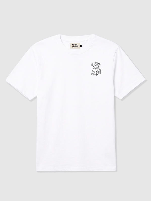 Camiseta Songs de Loco Monky White by LOCO MONKY