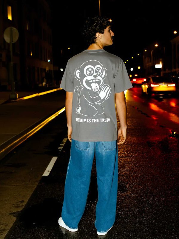 Camiseta Trip de Loco Monky Deep Grey by LOCO MONKY