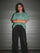 Camiseta Mujer Bendita Locura Bordado de Loco Monky Green by LOCO MONKY
