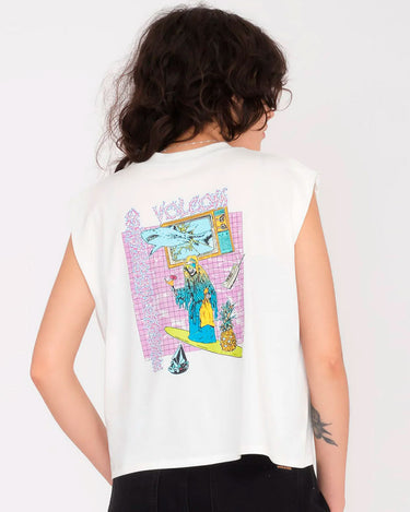 Camiseta mujer de Volcom sin mangas FRENCHSURF TANK TEE - NUM wear