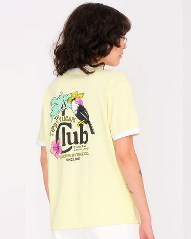 Camiseta Tucán mujer Volcom TRULY RINGER TEE - NUM wear