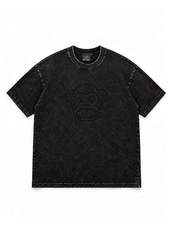 Camiseta Unisex Puro Loco 3D de Loco Monky Acid Black