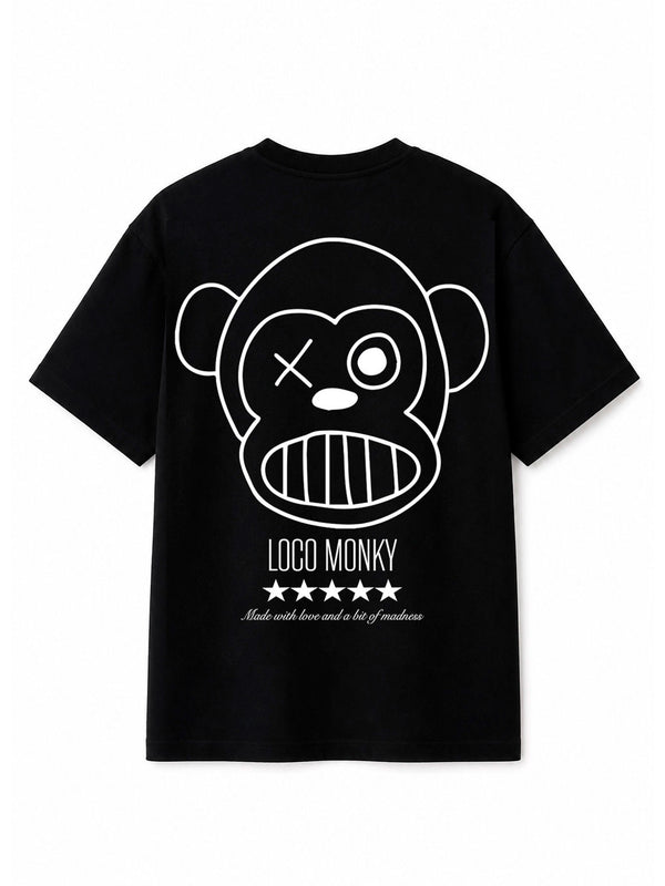 Camiseta  Unisex LOCO MONKY  Puro Loco