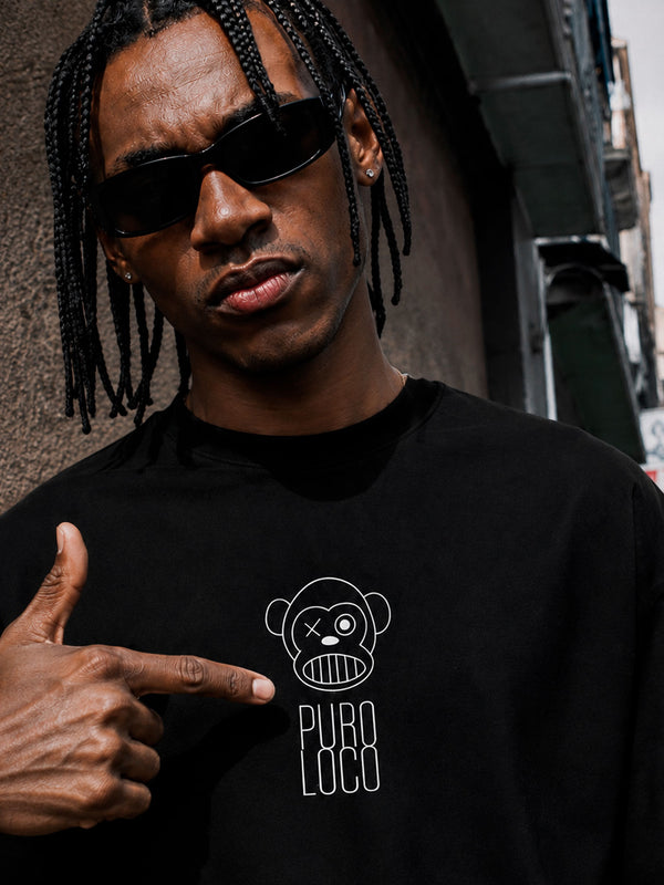 Camiseta  Unisex LOCO MONKY  Puro Loco