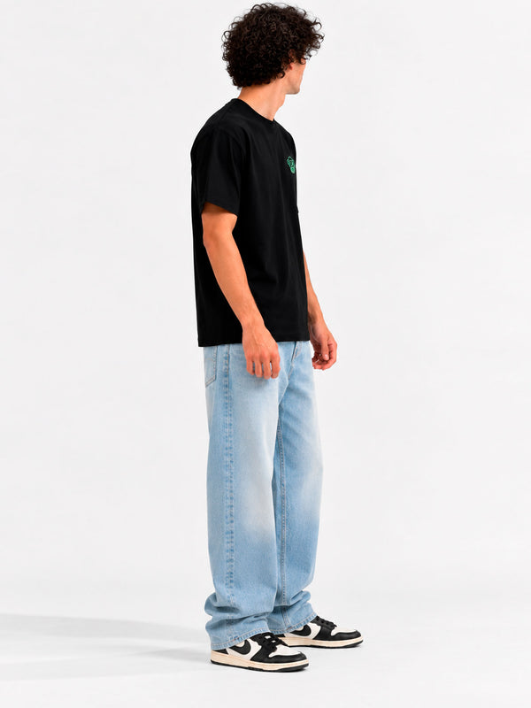 Camiseta Puro Loco Bordado de Loco Monky Black