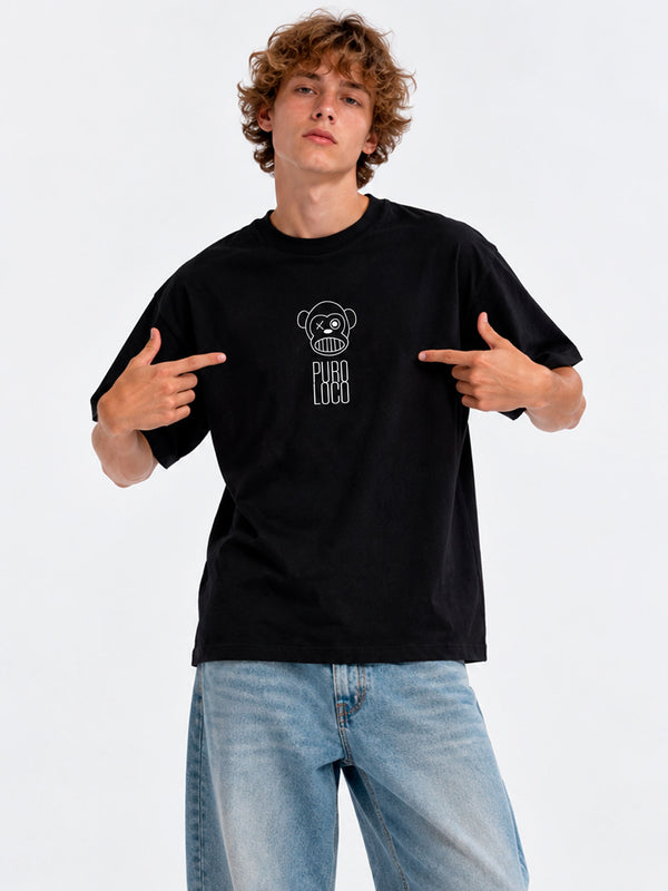Camiseta  Unisex LOCO MONKY  Puro Loco