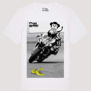 Camiseta Loco Monky SLIP color O.White camisetas de hombre LOCO MONKY