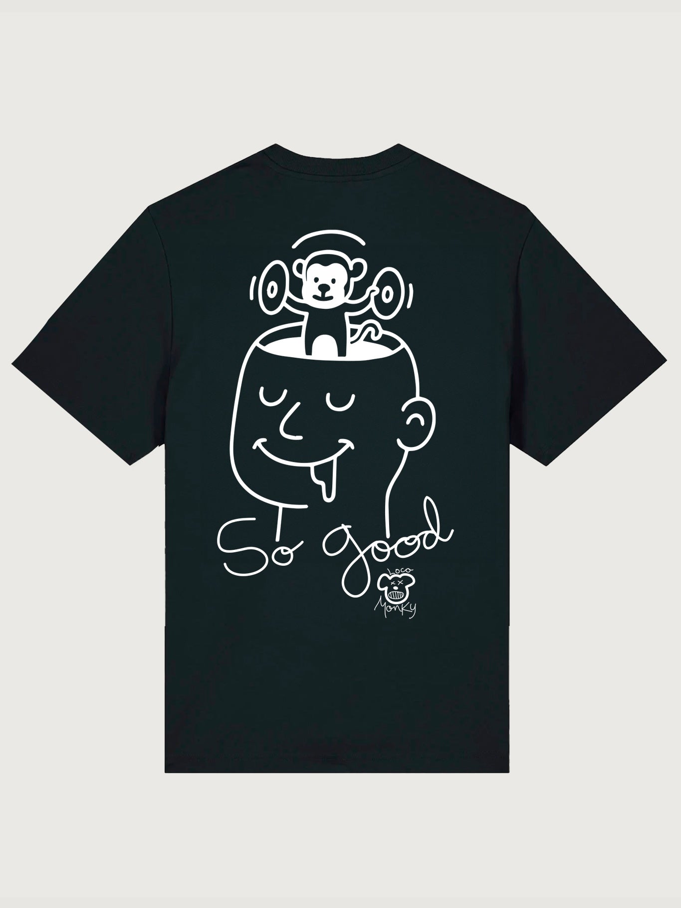 Camiseta So Good de Loco Monky Black