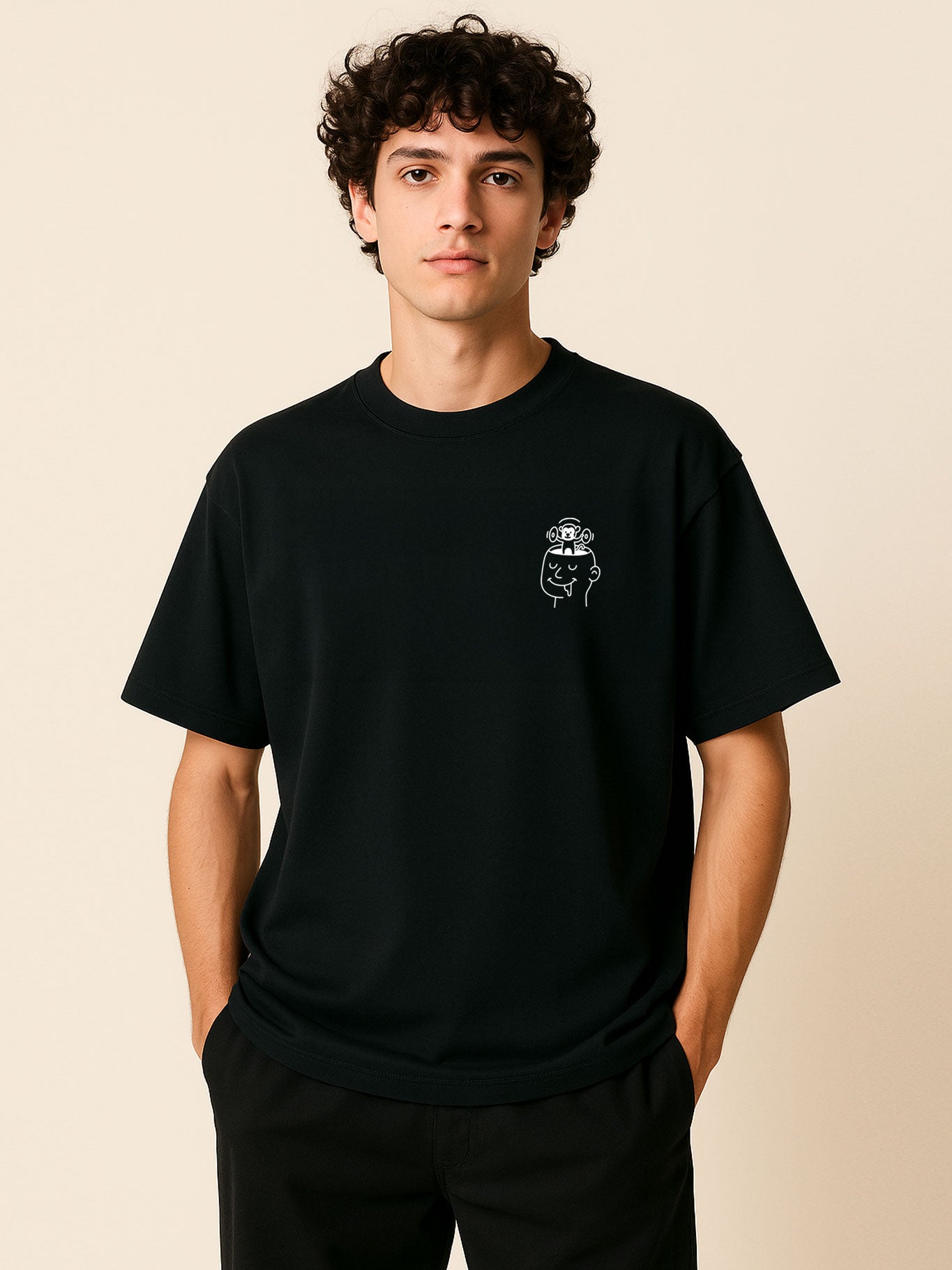 Camiseta So Good de Loco Monky Black