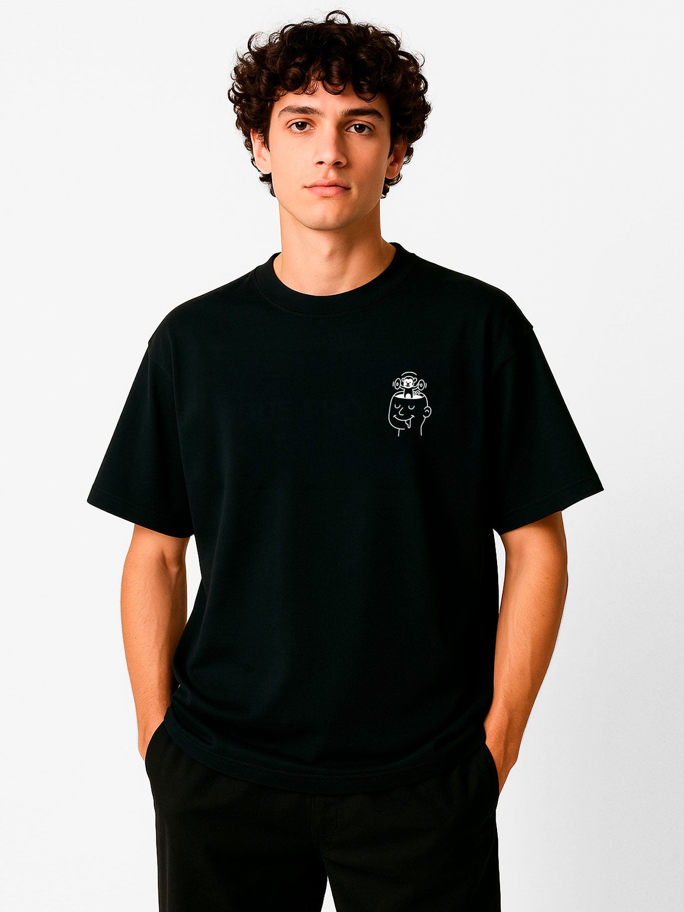 Camiseta So Good de Loco Monky Black