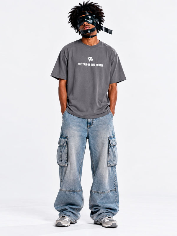 Camiseta Trip de Loco Monky Deep Grey