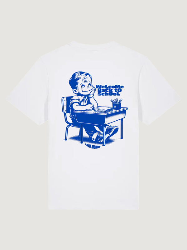 Camiseta Welcome Back de Loco Monky white by LOCO MONKY