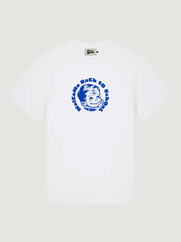 Camiseta Welcome Back de Loco Monky white by LOCO MONKY