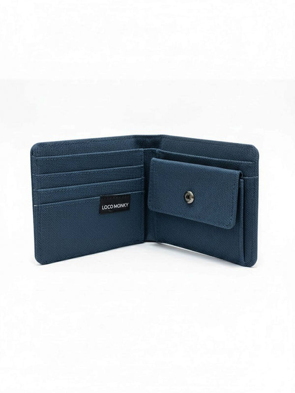 Cartera con monedero de Loco Monky color Dark Blue by LOCO MONKY