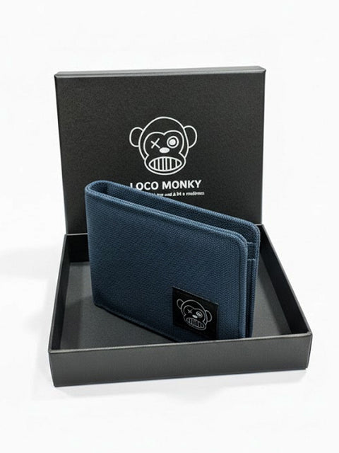 Cartera con monedero de Loco Monky color Dark Blue