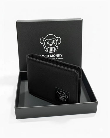 Cartera con monedero de Loco Monky color Black by LOCO MONKY