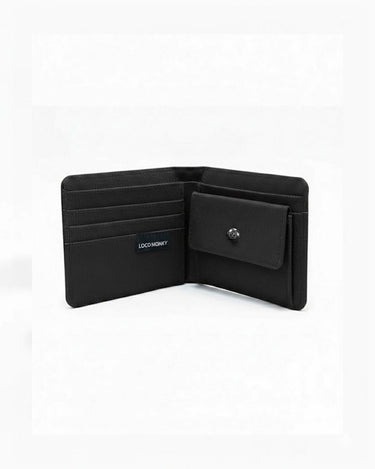 Cartera con monedero de Loco Monky color Black by LOCO MONKY