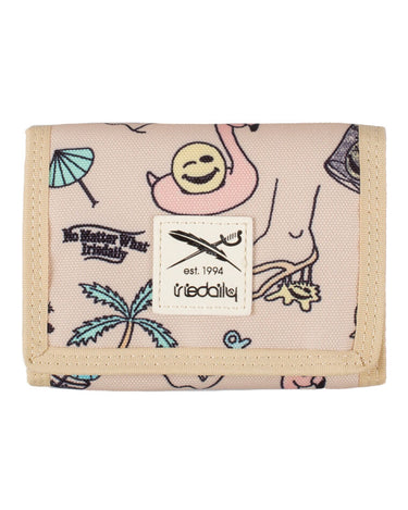 Cartera de vecro Resort Wallet de Iriedaily Khaki UNICA carteras de hombre iriedaily