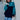 Chaqueta de pana oversize unisex de Loco Monky Black/Ocean. by LOCO MONKY