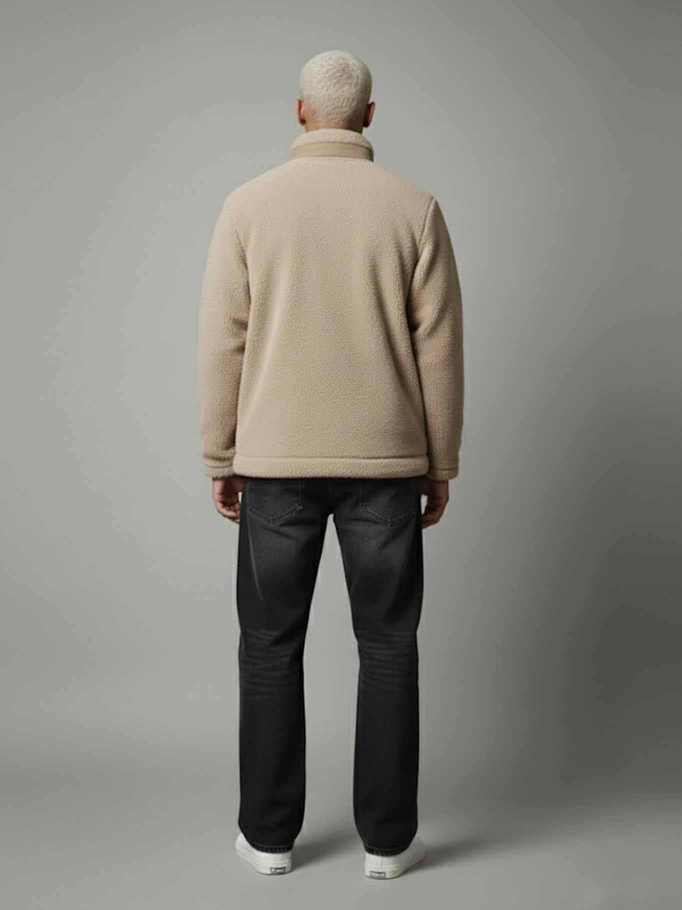 Chaqueta Sherpa unisex de Loco Monky Raw