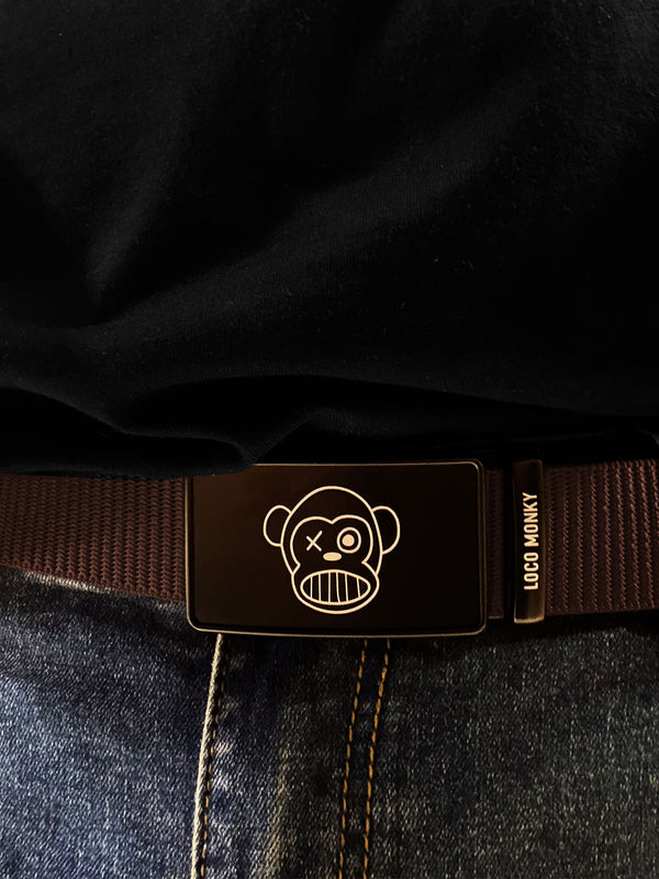 Cinturón ajustable Loco Monky Brown by LOCO MONKY