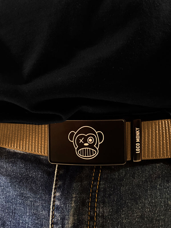 Cinturón ajustable Loco Monky Camel by LOCO MONKY