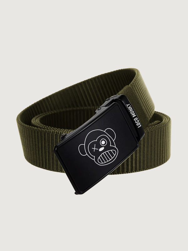 Cinturón ajustable Loco Monky Olive by LOCO MONKY