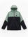 Cortavientos impermeable Silverback de Loco Monky Black/Green by LOCO MONKY
