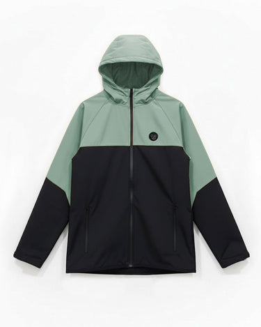 Cortavientos impermeable Silverback de Loco Monky Black/Green by LOCO MONKY
