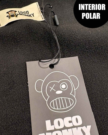 Cortavientos impermeable Silverback de Loco Monky Black by LOCO MONKY