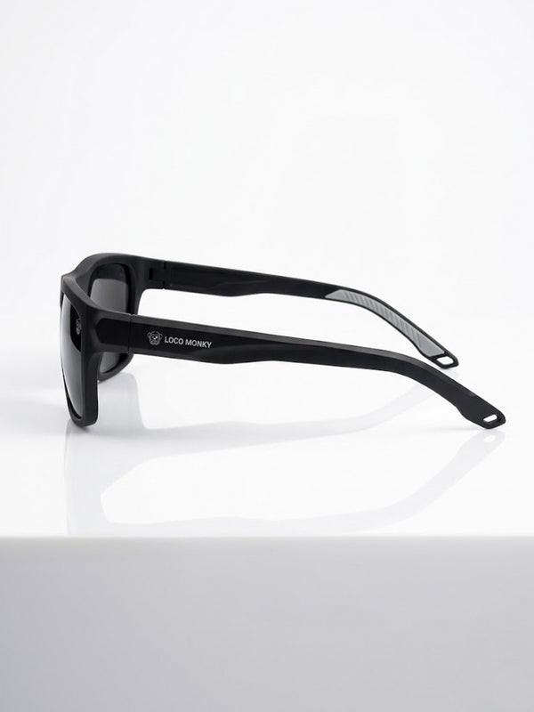 Gafas de sol unisex de Loco Monky Black/Grey by LOCO MONKY