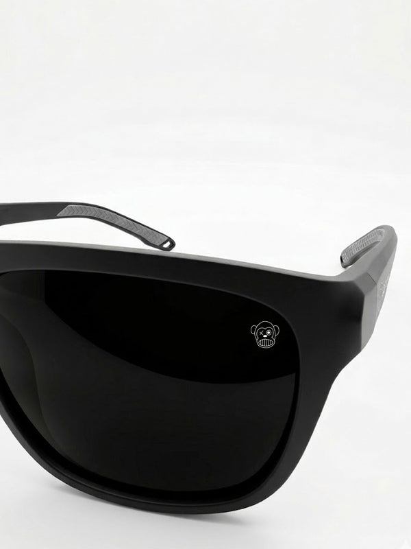 Gafas de sol unisex de Loco Monky Black/Grey by LOCO MONKY