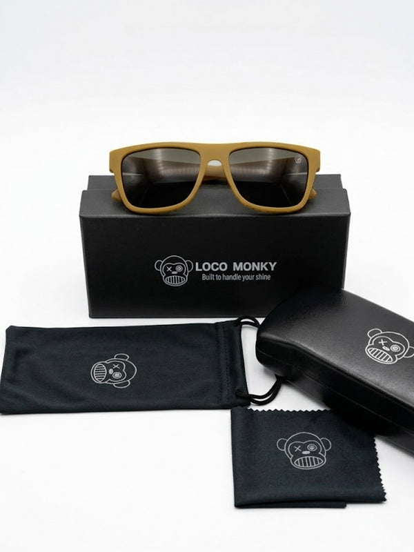 Gafas de sol unisex de Loco Monky Caramel by LOCO MONKY