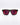 Gafas de sol unisex de Loco Monky Green/Red con montura TR90 ultraligera y lentes rojas