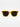 Gafas de sol unisex de Loco Monky Mustard