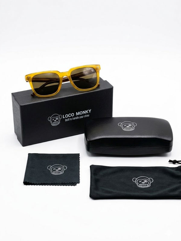 Gafas de sol unisex de Loco Monky Mustard by LOCO MONKY