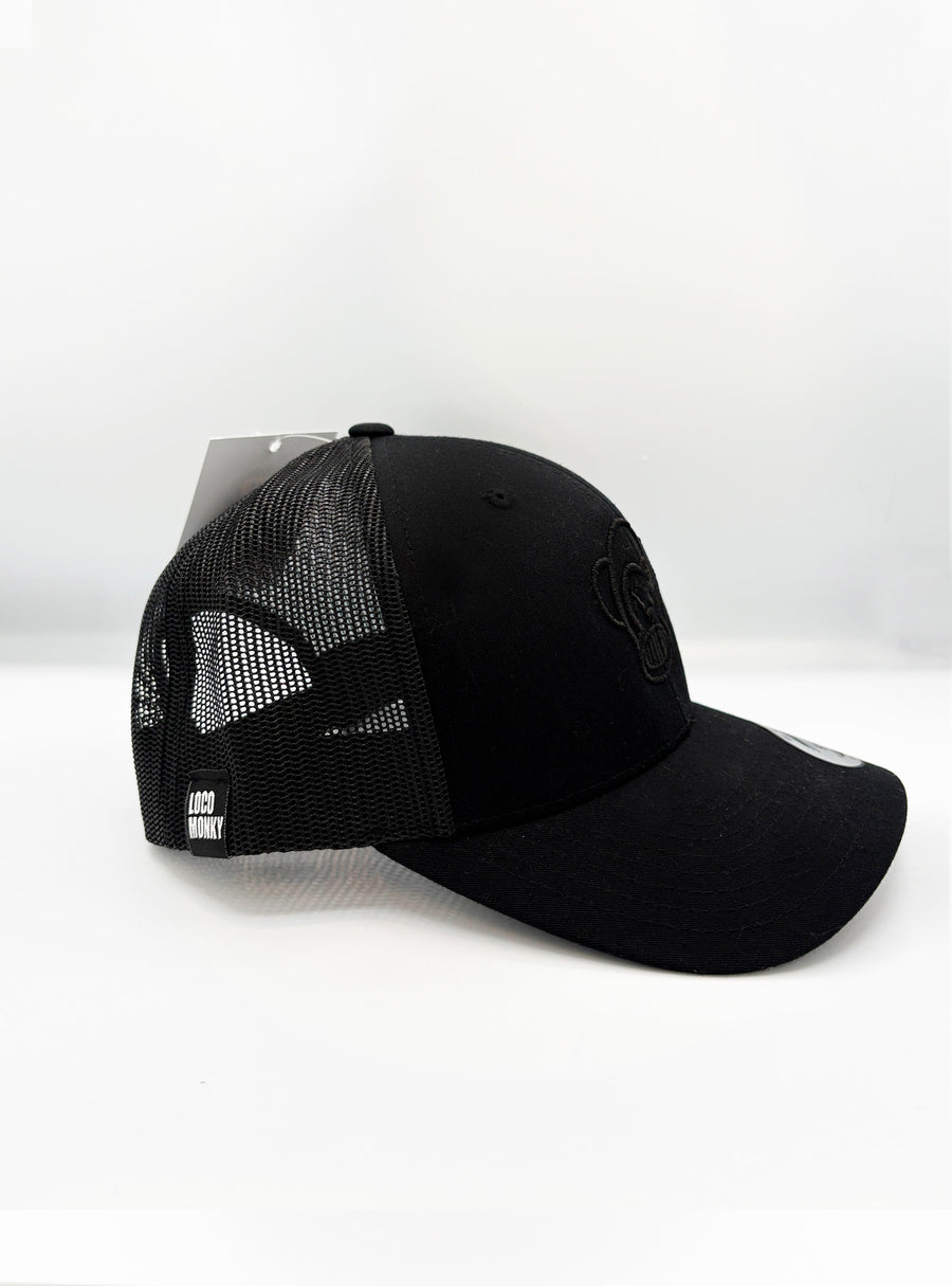 Gorra Loco Monky Puro Loco Bordado Black