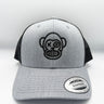 Gorra Loco Monky trucker Puro Loco Bordado Heather/Black Gorras LOCO MONKY