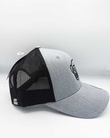 Gorra Loco Monky trucker Puro Loco Bordado Heather/Black Gorras LOCO MONKY