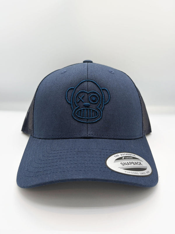 Gorra Loco Monky trucker Puro Loco Bordado Navy by LOCO MONKY