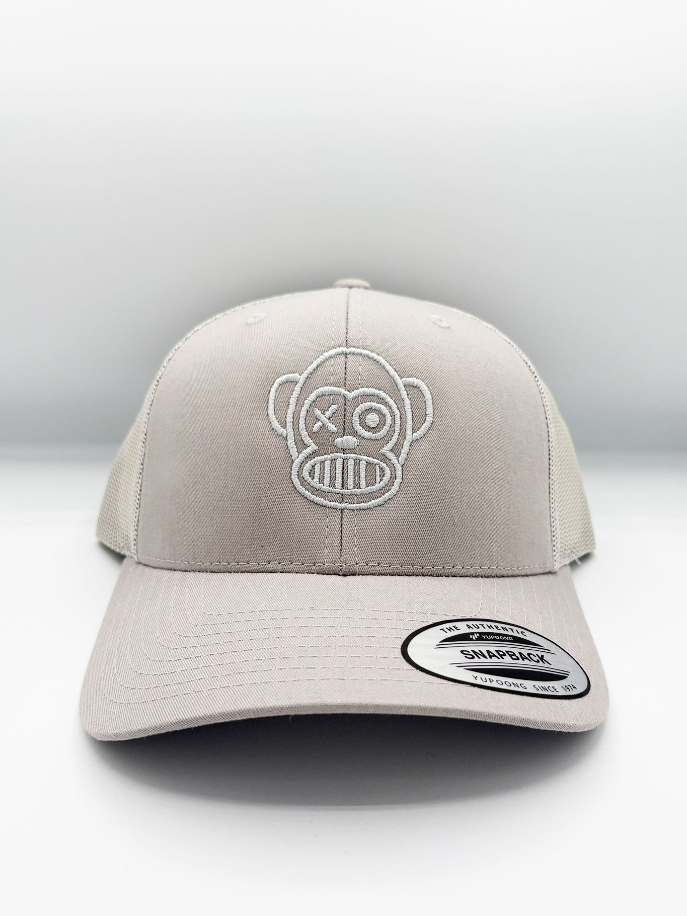 Gorra Loco Monky trucker Puro Loco Bordado Silver Gorras LOCO MONKY