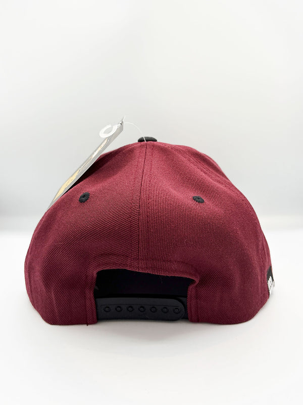 Gorra Loco Monky snapback Puro Loco Bordado Maroon/Black by LOCO MONKY