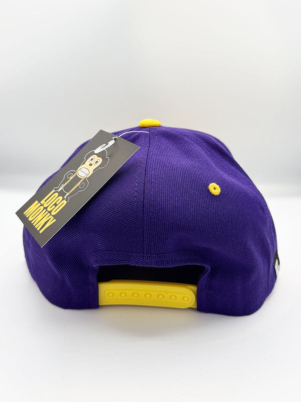 Gorra Loco Monky snapback Puro Loco Bordado Purple/Gold by LOCO MONKY