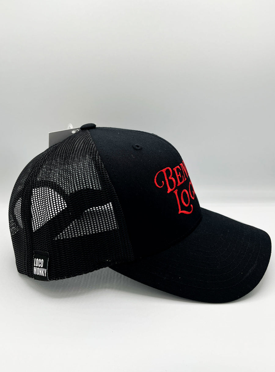 Gorra trucker Bendita Locura Bordado de Loco Monky