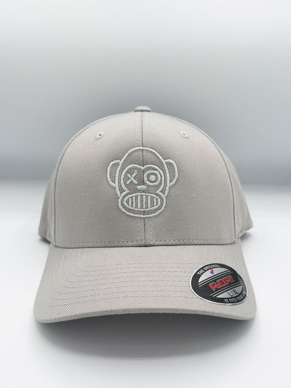 Gorra Loco Monky Flexfit Puro Loco Bordado Silver by LOCO MONKY