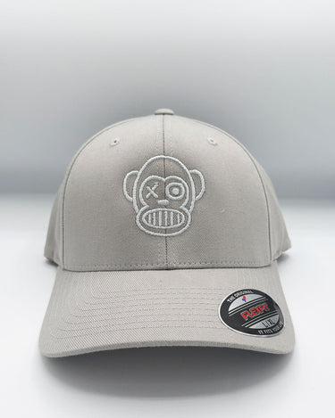 Gorra Loco Monky Flexfit Puro Loco Bordado Silver LOCO MONKY