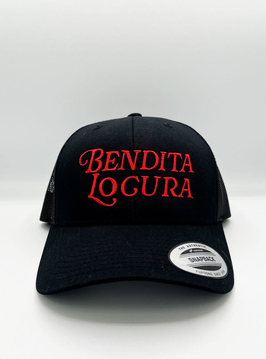 Gorra trucker Bendita Locura Bordado de Loco Monky