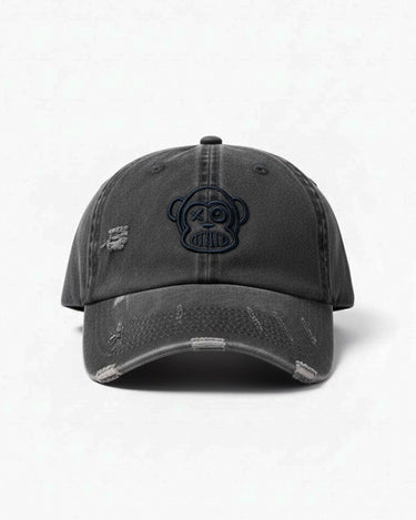 Gorra unisex efecto desgastado Raven de Loco Monky by LOCO MONKY
