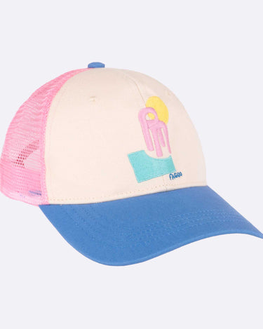 Gorra Faguo rosa/crudo/azul - NUM wear