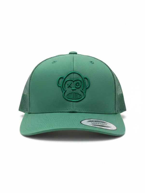 Gorra trucker Puro Loco Bordado de Loco Monky Green by LOCO MONKY